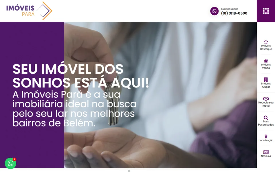 Site de Imóveis Pará