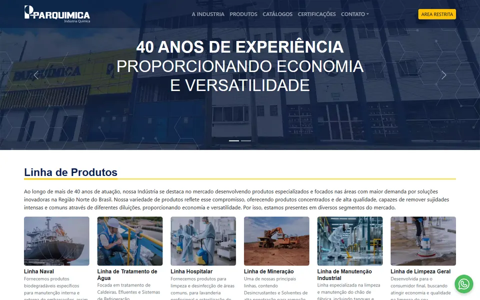 Site de Parquímica