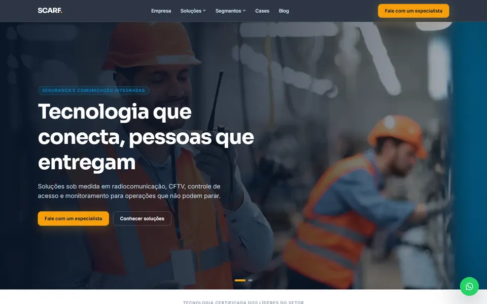 Site de SCARF Solutions