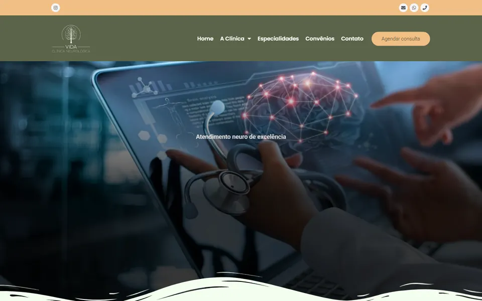 Site de Vida Clínica Neurológica